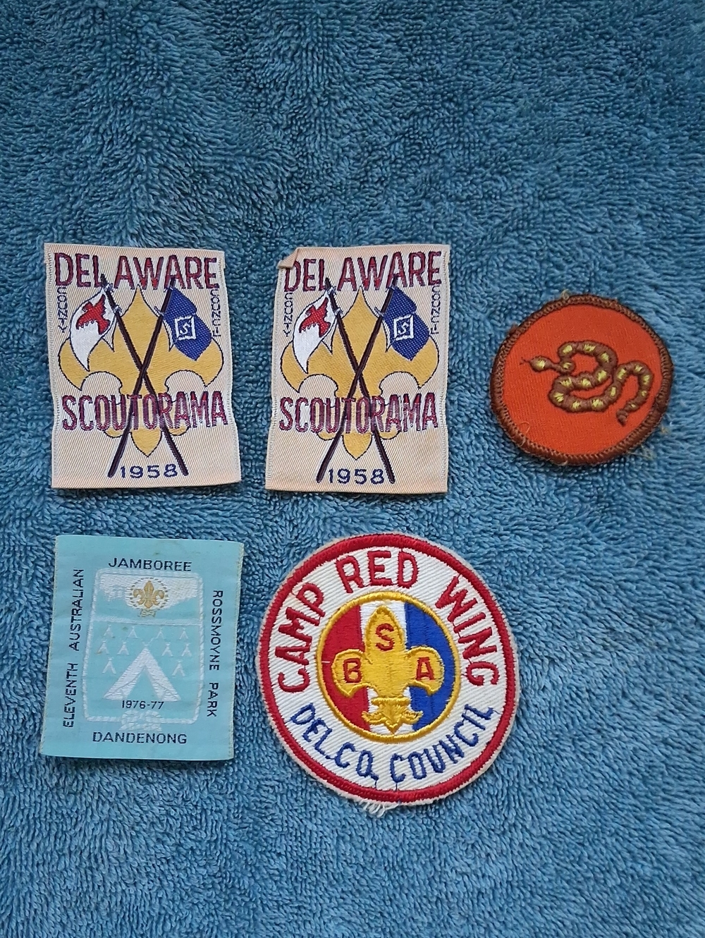 Vintage Scout Patch Set